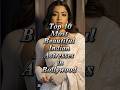 TOP 10 MOST BEAUTIFUL INDIAN ACTRESSES IN BOLLYWOOD Bollywood Actress Beautiful
