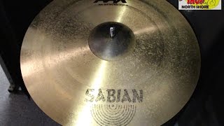 Video thumbnail for Sabian AAX Raw Bell Dry Ride 21'' - The Drum Shop North Shore by Nate Morrison Drums
