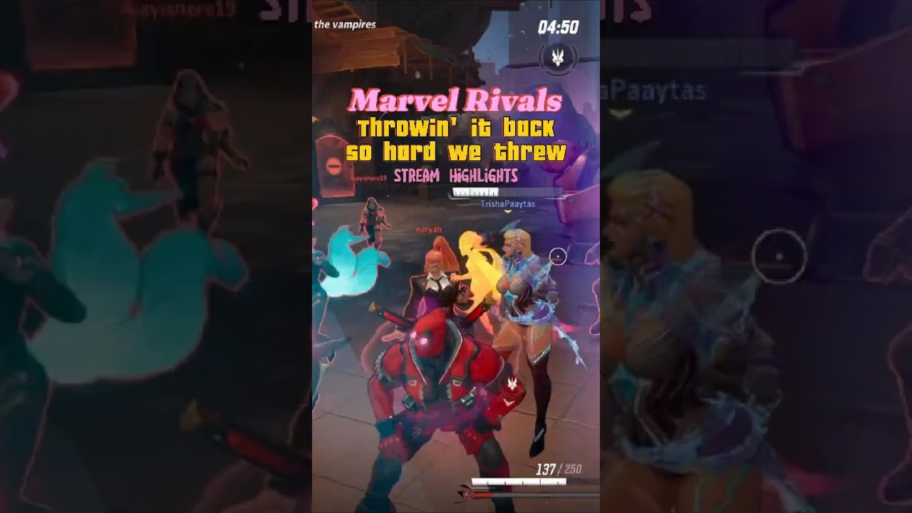 THROW IT BACK #MARVEL #MarvelRivals #season7 #streamhighlights #twitchstreamer #thehuntison