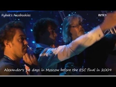 Alexander Rybak - 14 days in Moscow before the ESC final in 2009