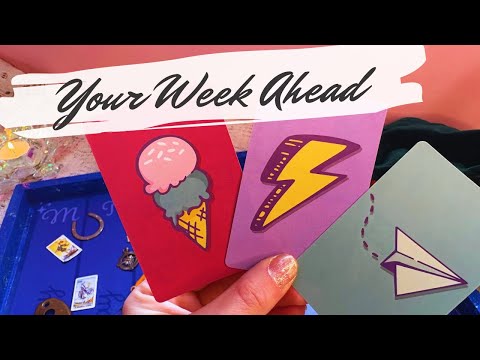 Which Sign Caught Your Eye? 🍦⚡️✈️ Your Week Ahead Tarot 