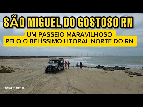 SÃO MIGUEL DO GOSTOSO RN, VENHAM FAZER UM PASSEIO MARAVILHOSO DE JARDINEIRA, NO LITORAL NORTE DO RN 