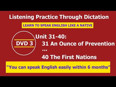 , title : 'Listening practice through dictation 3 Unit 31-40 - listening English - LPTD -hoc tieng anh'