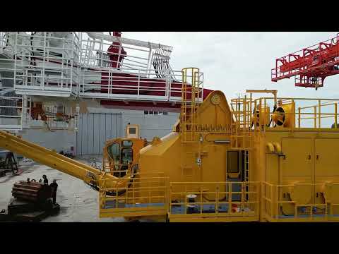 MEP Pellegrini Offshore Stiff Boom Crane