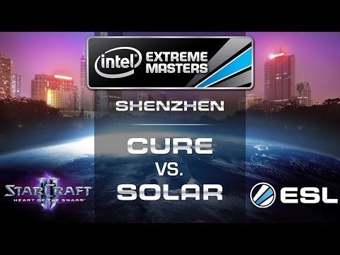 Solar vs. cure (ZvT) - IEM Shenzhen 2014 - Asian Qualifier - StarCraft 2