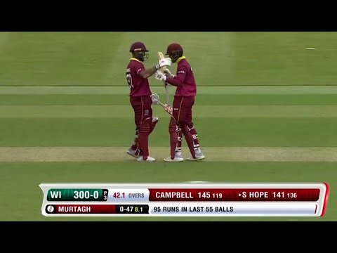 Highest Partnership in ODI Cricket History || West Indies vs Ireland..