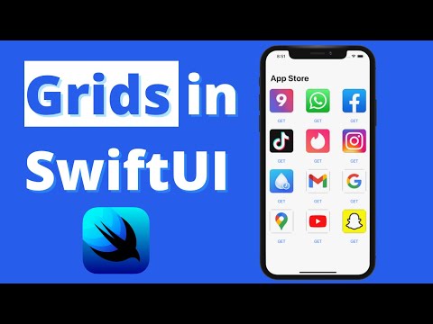 Creating Grids in SwiftUI (Xcode 12, Swift 5, iOS 2020) - iOS for Beginners