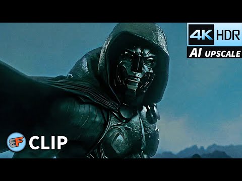 Dr. Doom Attacks the Fantasticar | Fantastic Four Rise of the Silver Surfer (2007) 4K HDR Movie Clip