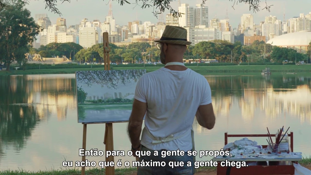 Técnica impressionista na Exposição O Impressionismo e o Brasil