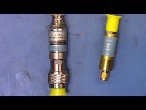 HP Crystal Detectors 8470B 8472B 8473C