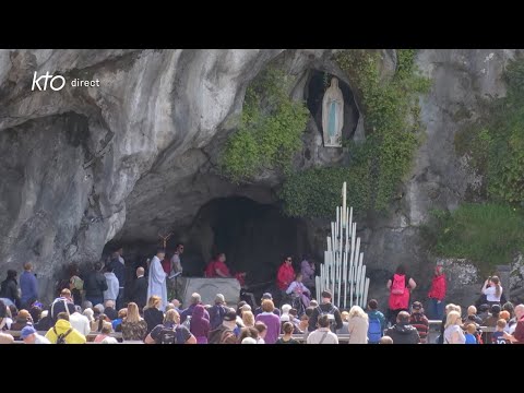 Chapelet du 10 avril 2023 à Lourdes
