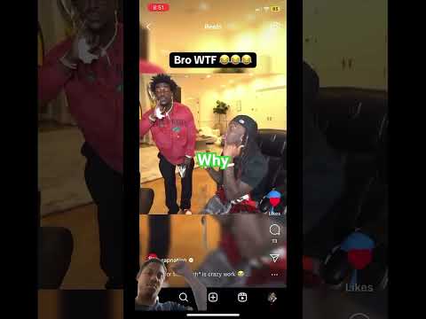 Kodak Black pops a perc on livestream. #shorts #livestream