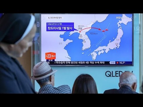 South Korea and Japan condemn North Korea 'missile launch'