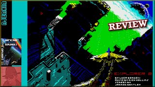 Explorer 2 : Homebrew from 2018 - on the ZX Spectrum 48K !! with Commentary