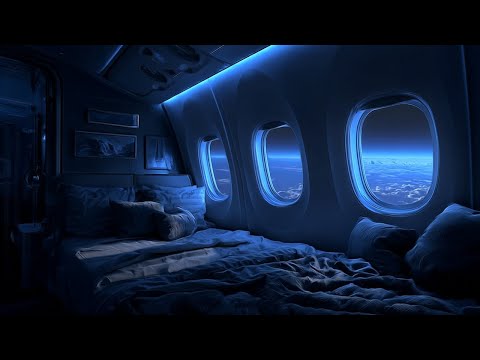 Airplane White Noise | Tinnitus Masking & Deep Sleep | No Ads | Jet Engine | 12 Hours