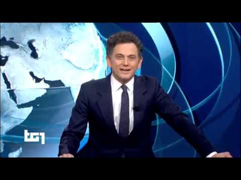 titoli TG1 giorno 11 novembre 2018 - domenica // prima notizia: centenario della fine grande guerra
