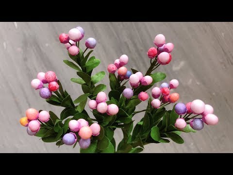 ABC TV | How To Make Flower Bouquet Accessories With Shape Punch #1- Craft Tutorial