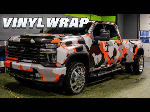 Make your Truck Look Less Boring With A Vinyl Wrap