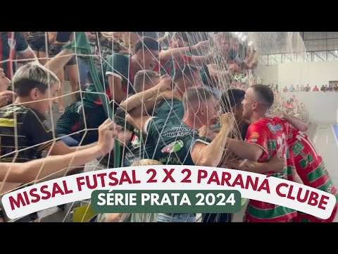 Missal Futsal mostra sua força no empate contra o Paraná Clube!