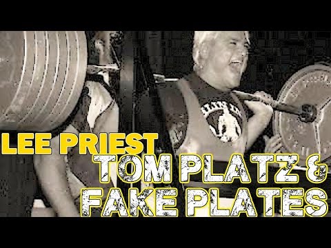 LEE PRIEST on TOM PLATZ Using FAKE PLATES!