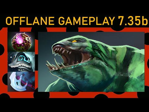 ✨Moo Tidehunter 88% Kill participation! Offlane Gameplay 7.35b - Dota 2 Top MMR