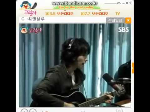 2010.01.26 SBS Love FM Radio - Jong Hyun and Yong Hwa singing Wherever You Will Go (The Calling).mp4