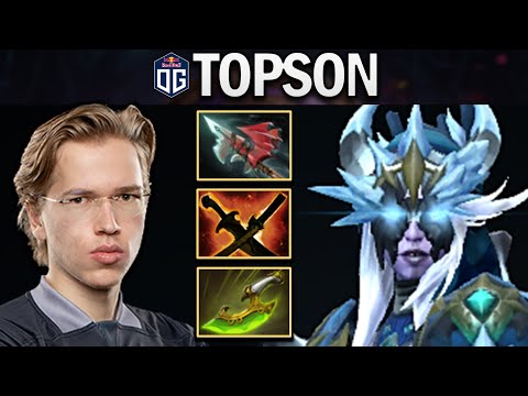 OG.TOPSON SMURF DROW RANGER WITH SWIFT BLINK - DOTA 2 7.28 GAMEPLAY