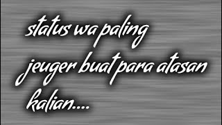 Download lagu #status #wa buat para atasan yang sombong mp3 Download lagu #status #wa buat para atasan yang sombong mp3
