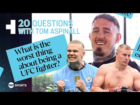 "I'D CHOOSE HAALAND TO TRAIN WITH ME" 👀 | 20 Questions with Tom Aspinall 🔥 #UFC321