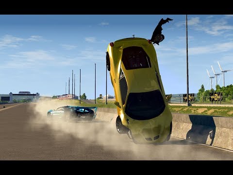Dragster Crashes & Rolls⚡️#3 - BeamNG Drive