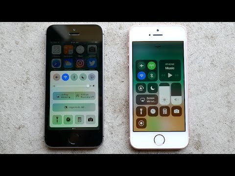 iPhone SE iOS 10.3.3 vs iPhone SE iOS 11 Public Beta 2!