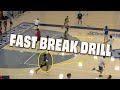 RUSH DRILL - Great Transition Basketball Drill To Help Your Fast Breaks