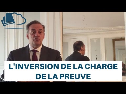 L'inversion de la charge de la preuve - Thierry Watelet