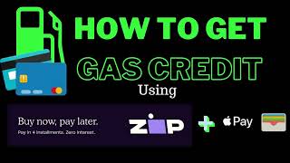 How to Get Gas Using Zip and Apple Pay | Buy Now Pay Later Installments | Zero Interest