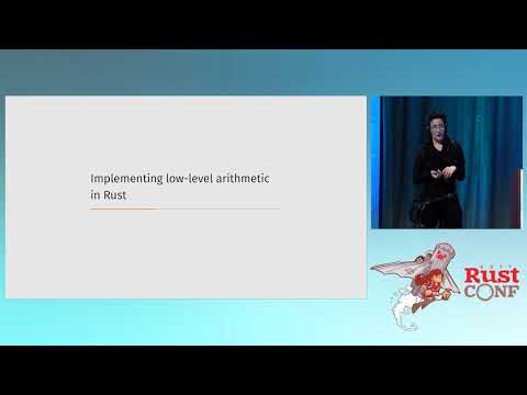 RustConf 2017 - Fast, Safe, Pure-Rust Elliptic Curve Cryptography