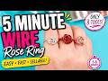Wire Wrapped Rose Ring Tutorial 2 Simple Styles Anyone Can Make
