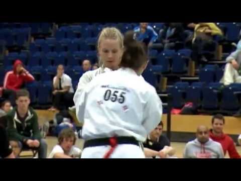 Samantha Williams (BKK Mountain Ash) v Sara Hagge (Sweden Shinkyokushin)