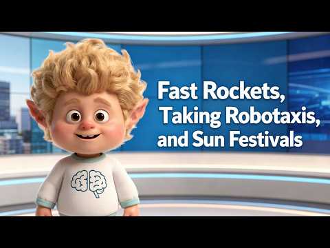 Fast Rockets, Talking Robotaxis, and Sun Festivals