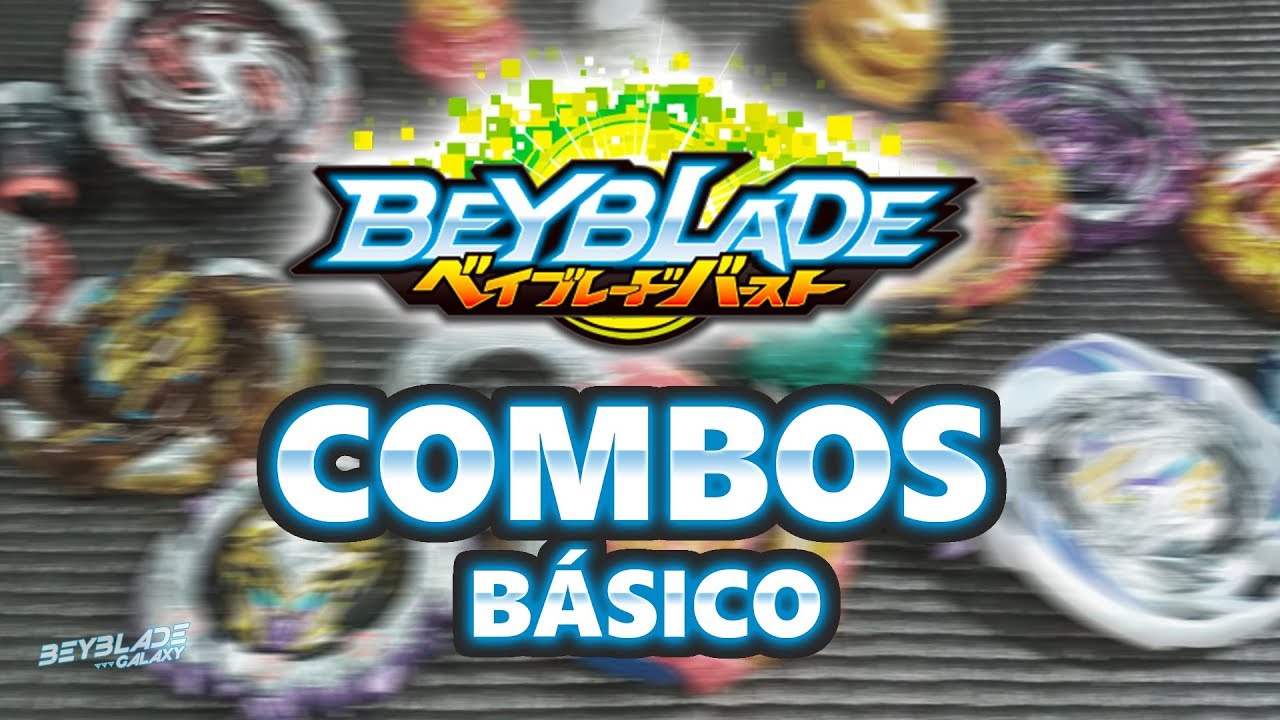 O básico sobre COMBOS - Beyblade Burst ベイブレードバースト