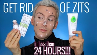 HOW TO GET RID OF PIMPLES OVERNIGHT | BEST SKIN CARE PRODUCTS TO REMOVE ZITS