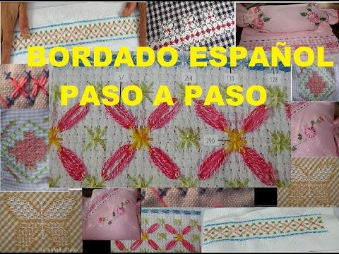 Bordado Español Facil Y Rapido :)