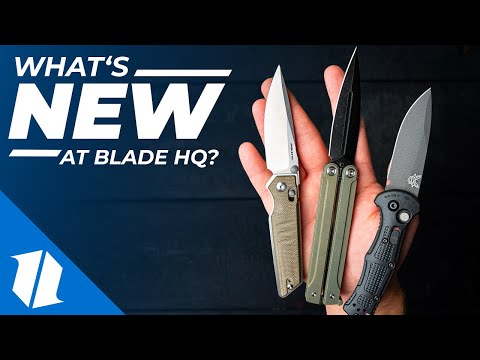 Nouveau couteau papillon et bien plus encore ! Nouveaux couteaux dès le 1er mai