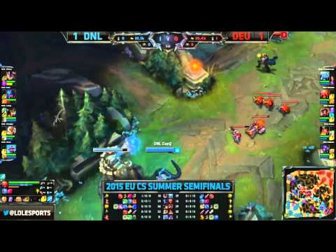 Team Dignitas EU vs Denial Game 3   League Of Legends  EU CS 2015 Summer Playoffs   Semifinal