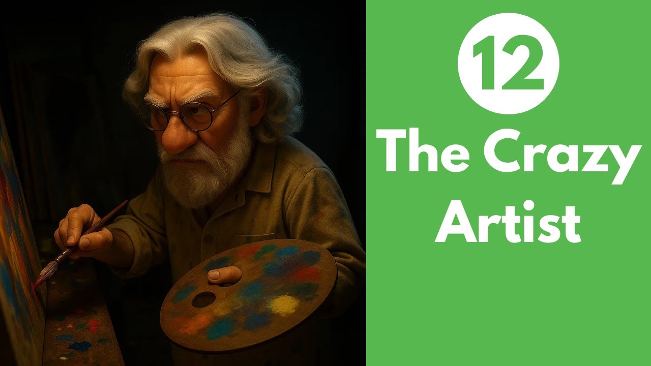 4000 Essential English Words | Level 1 | Unit 12: The Crazy Artist