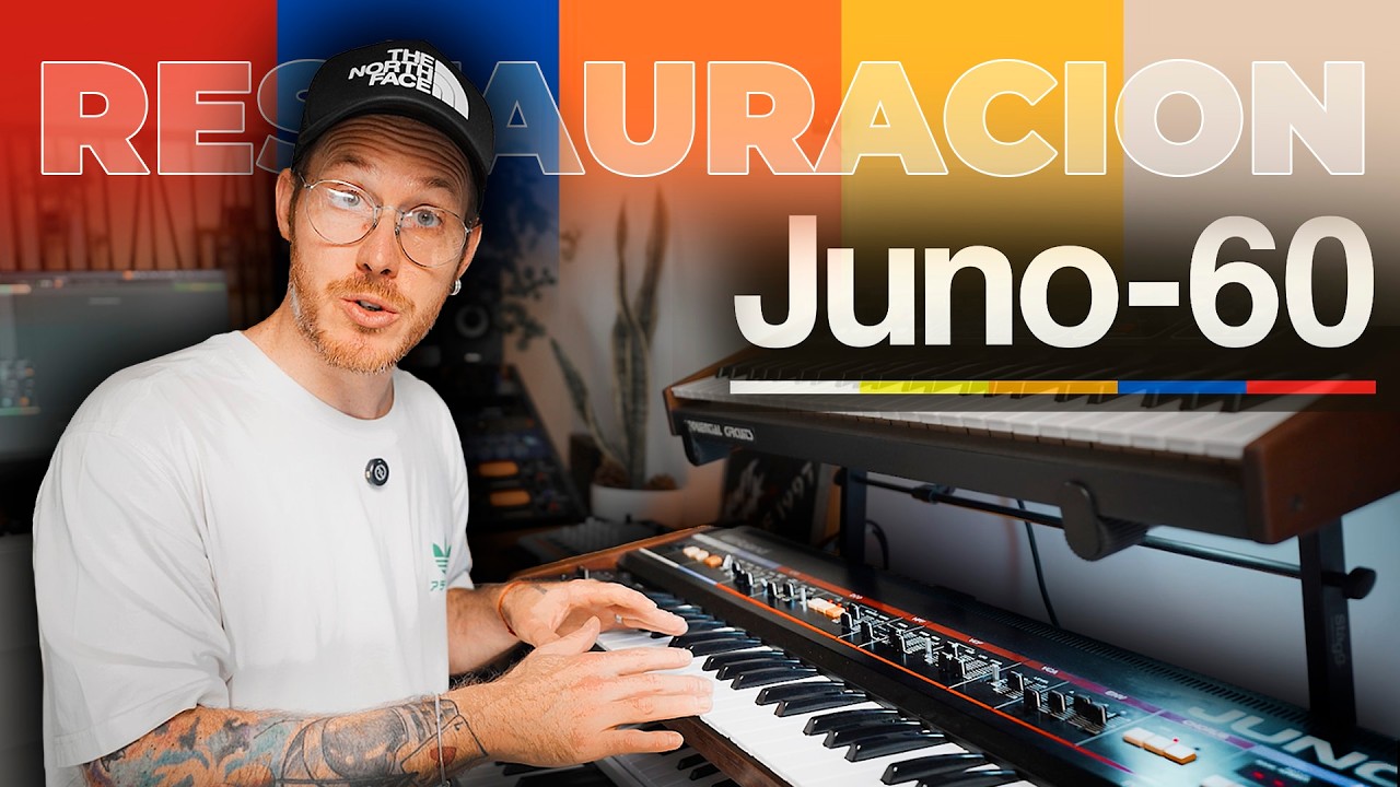 Restaurando un Roland JUNO 60 original!