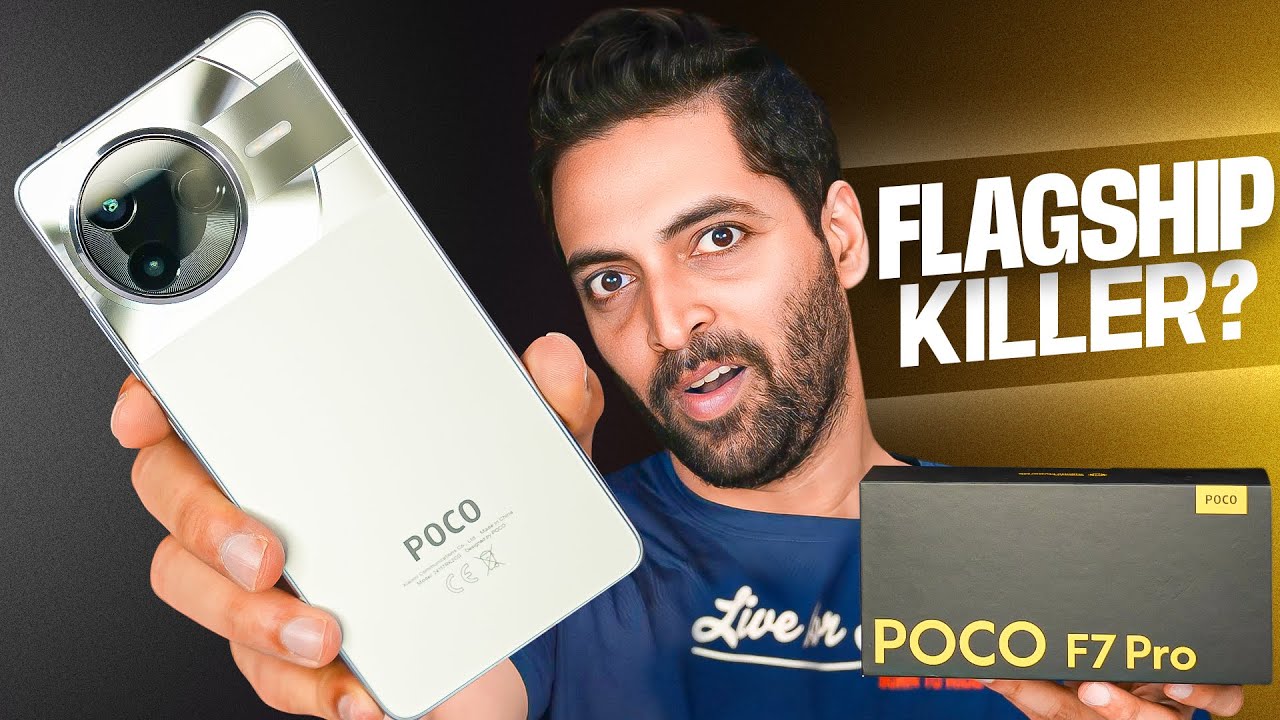 POCO F7 Pro First Look – The Flagship Killer is Back 🔥
