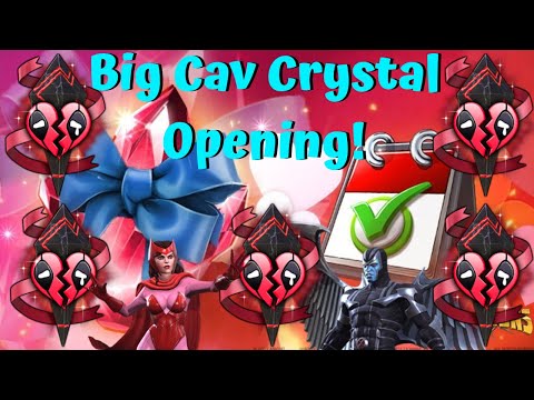 Big Cavalier Crystal Opening! x17 Shattered Heart Cavs! - Marvel Contest of Champions