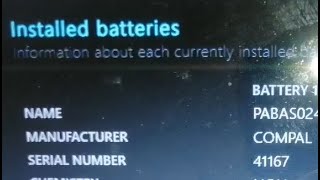 how to find laptop battery serial number !! how to check hp laptop battery serial number