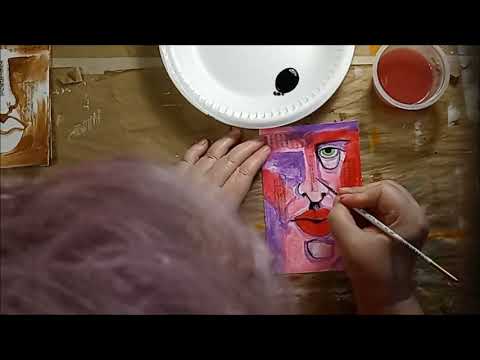 Deb Weiers Inspired Postcards