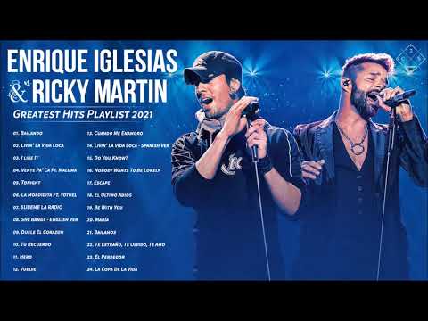 Enrique Iglesias, Ricky Martin Greatest Hits Playlist 2021 || Enrique Iglesias, Ricky Martin 2021